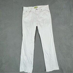 SIGRID OLSEN WOMENS JEANS WHITE SIZE 8